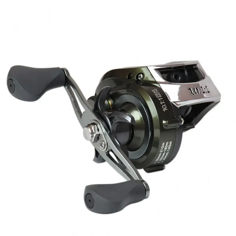 

UltraLight Spool Carp Casting Reel Fishing High Speed 10.1:1 Gear Ratio Fishing Reel Saltwater Baitcasting