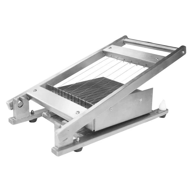 Manual Chocolate Cutter 30*30mm/15*15mm Fudge, Truffles Making Baking Cutting Stainless Steel Manual Cutting Machine Tools