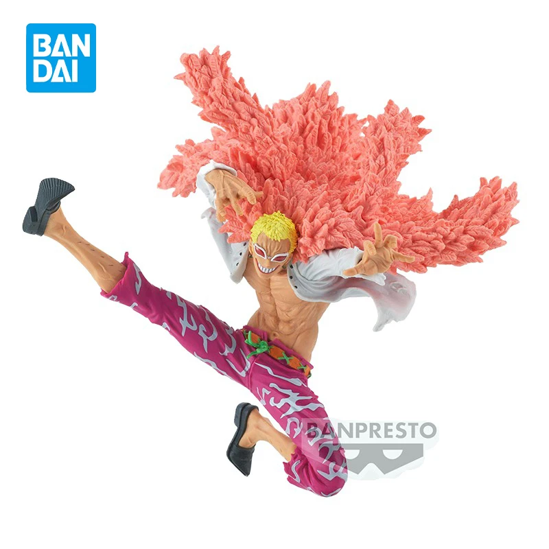 In Stock Original BANDAI Banpresto ONE PIECE War at Marineford Donquixote Doflamingo PVC Anime Figure Action Figures Model Toys