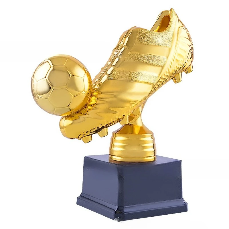 European Football Golden Boot Award Trophy Football Match Excellent Player Award Football Shoe Award Competition Honor Souvenirs
