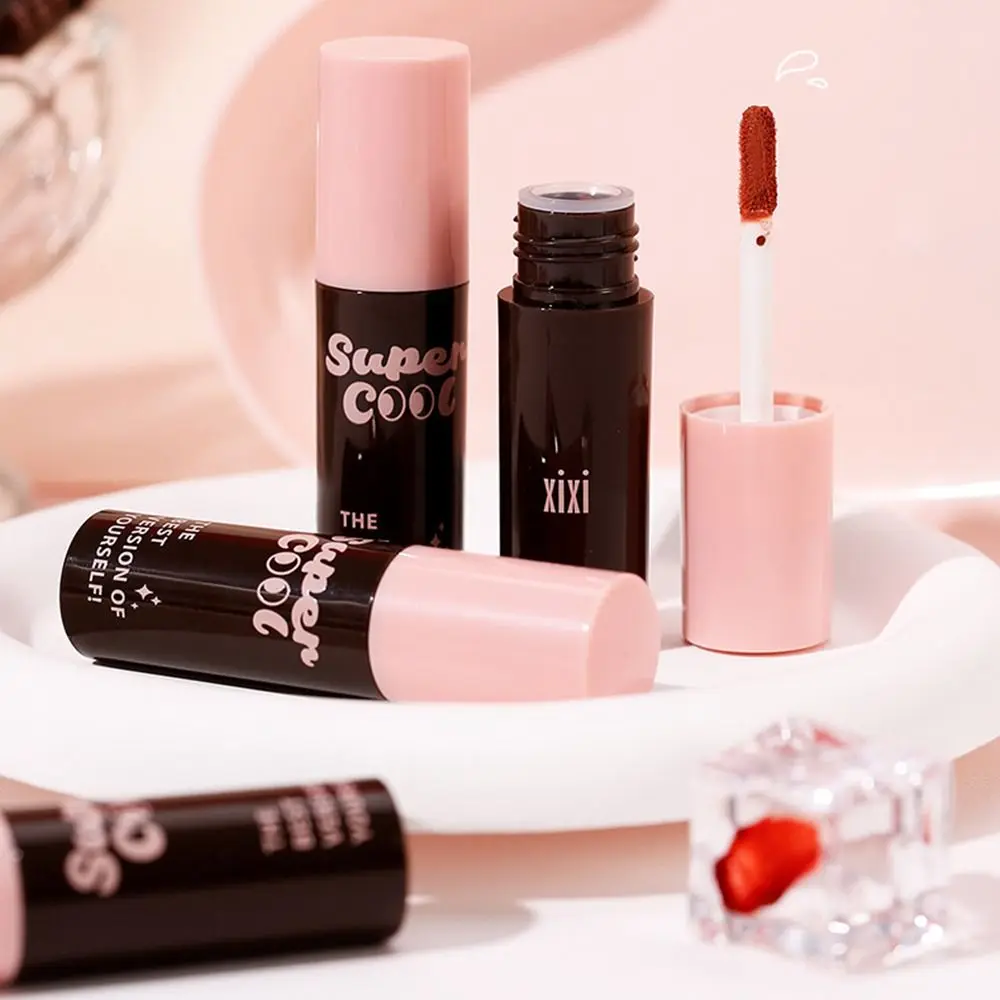 Mehrzweck langlebige samt matte Lippen glasuren wasserdicht kein verblassen der Lip gloss Antihaft becher schweiß festes mattes Lippenstift mädchen