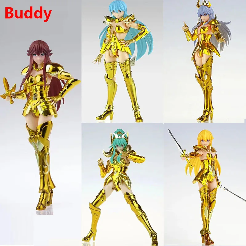 GT Saint Seiya Myth Cloth EX Gemini Cheryl Scorpio Geraldine Pisces Venus Virgo Verna Aries Dolores Holy Contract Action Figure