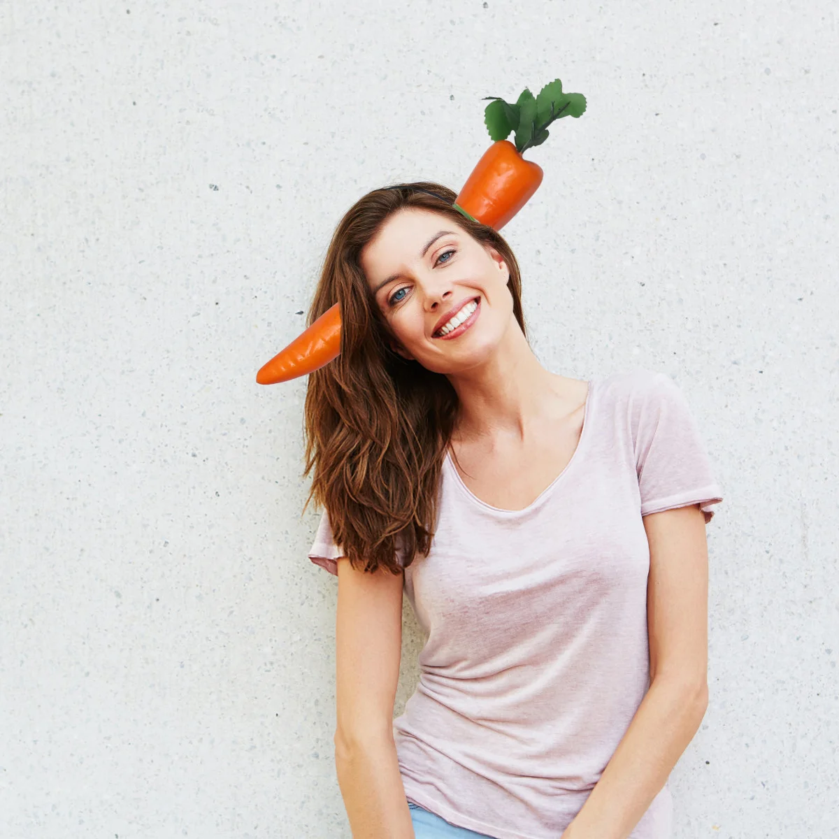 

Carrot Hair Hoops Premium Crafted Holiday Party Accessory for Women Halloween Festival Fun Lightweight Decorative Hairband Gift