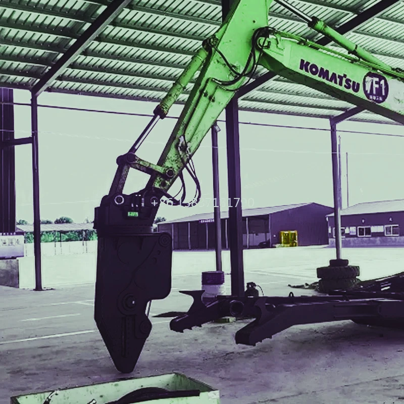 Cizalla Hidráulica para Desmantelamiento de Metal, Cizalla de Alta Potencia para Remoción de Chatarra en Múltiples Ángulos para México