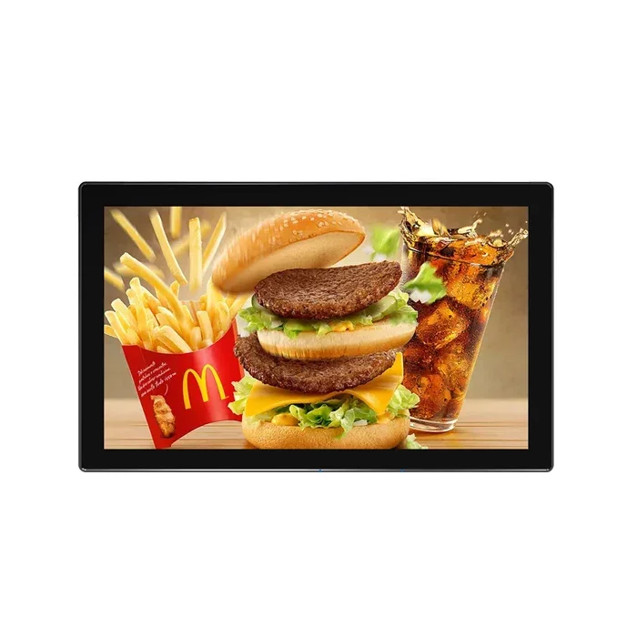 21.5inch android A40 lcd digital signage and display rom 16gb lcd advertising player with cms software