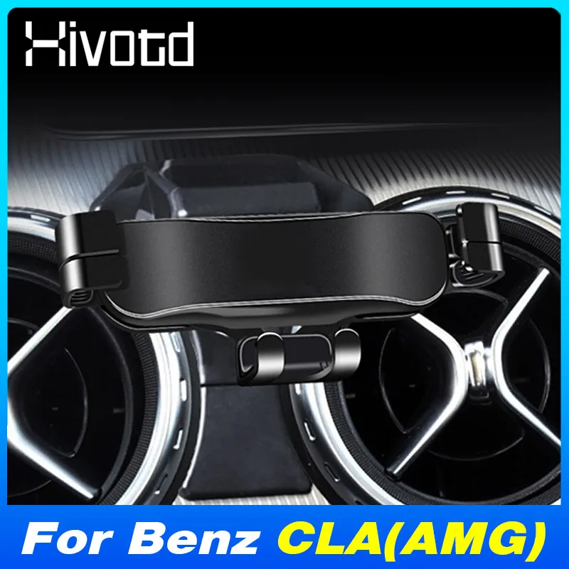 

Car Air Conditioner Vent 360° Rotation Mount Bracket Phone Support For Mercedes Benz CLA AMG 2013-2024 Interior Accessories