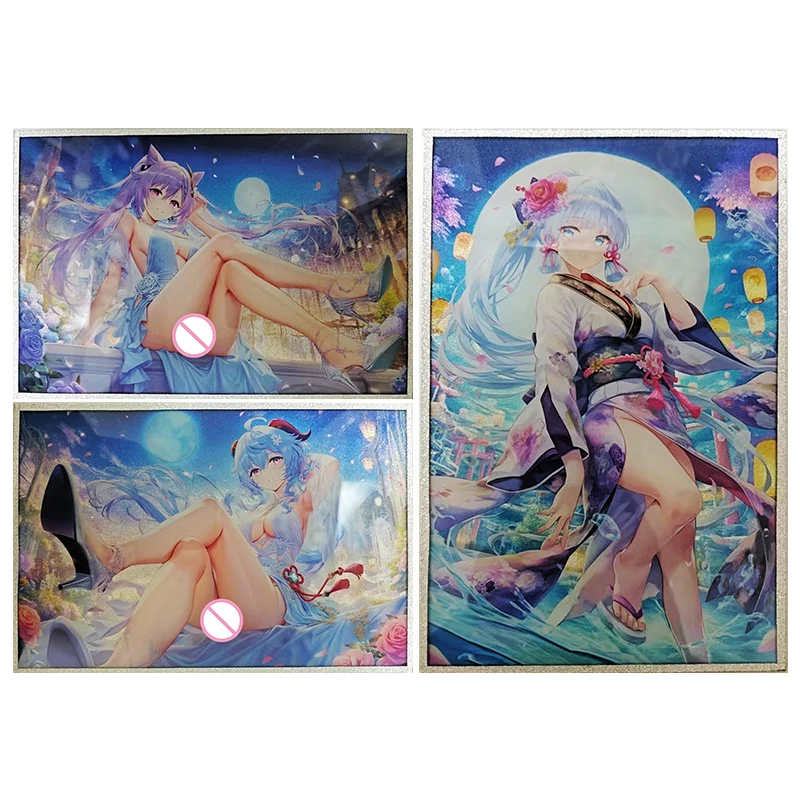 Carte à collectionner Anime Goddess Story, Rare SZR GP QT, Ram Kamisato Ayaka, Nakata ku Kitagawa Marin, jouets pour garçons, cadeau d'anniversaire