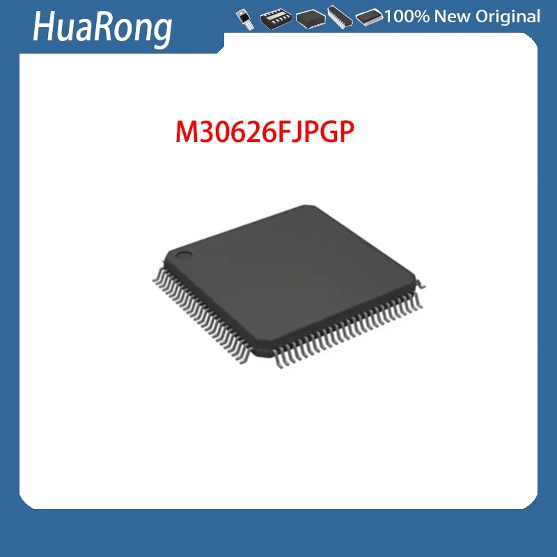 

New M30626FJPGP QFP-100 2pcs