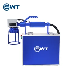 Portable Desktop Metal Fiber Laser Engraving Machine 20w 30w 50w 100w Aluminum Metal Fiber Laser Marking Machine