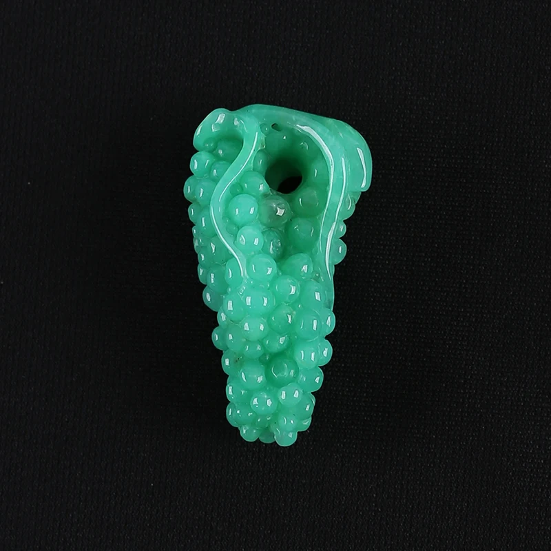 Natural Gemstone Chrysoprase Carved Pendant For Women,Bead For Jewelry Making Charm Unique Gift Accessories