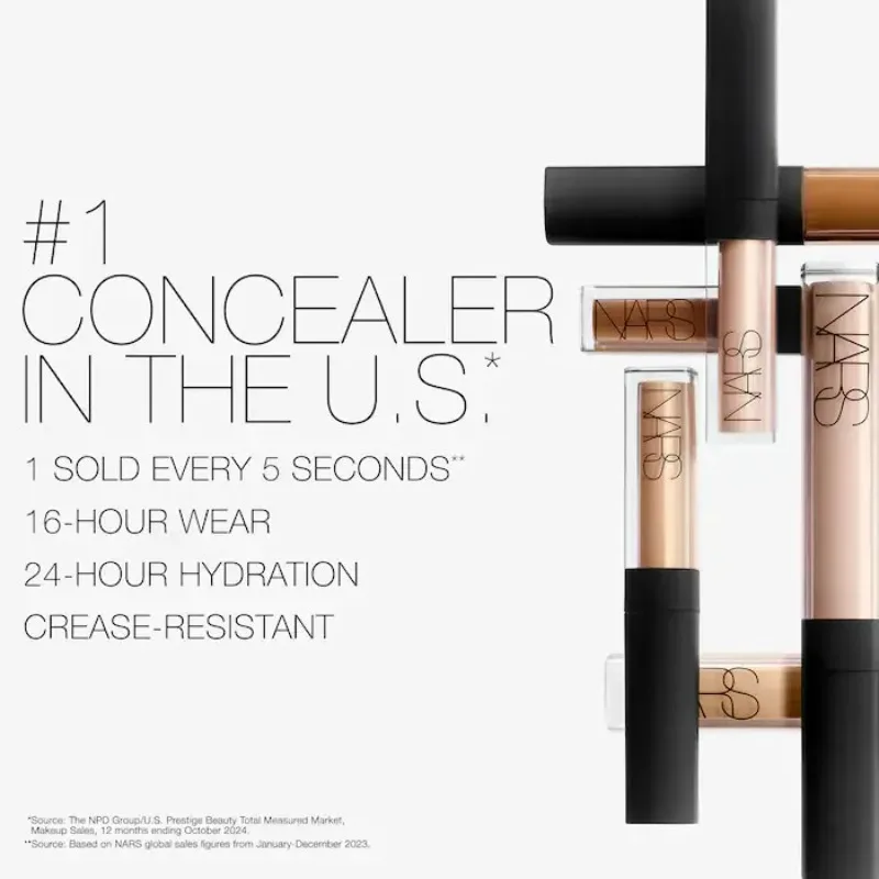 NARS Radiant Cream Concealer Brightening Correction Creamy Texture & Soft Matte Complete Concealer High-coverage Matte Concealer