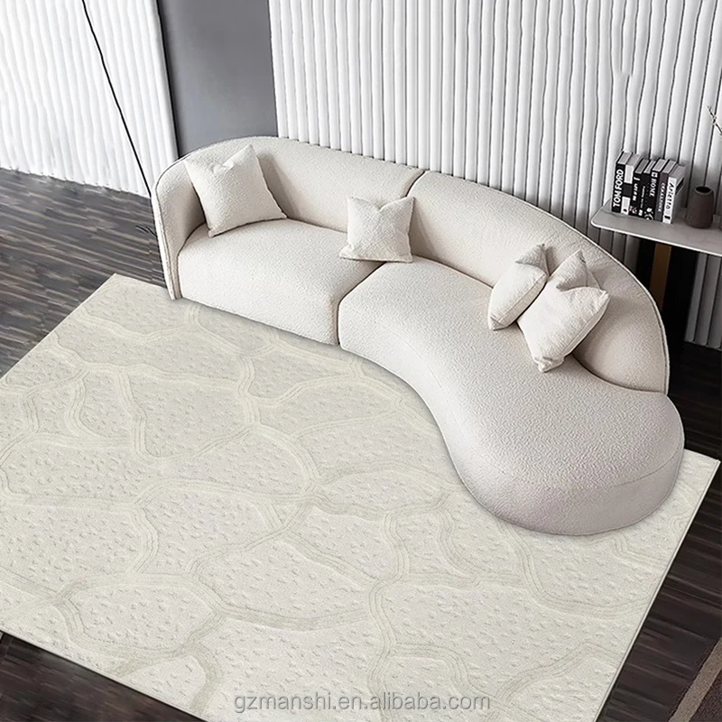 

Waterproof and Anti-fouling Carpet Living Room New Style Easy to Care Light Luxury High-grade Polypropylene Woven Sofa Floor Mat