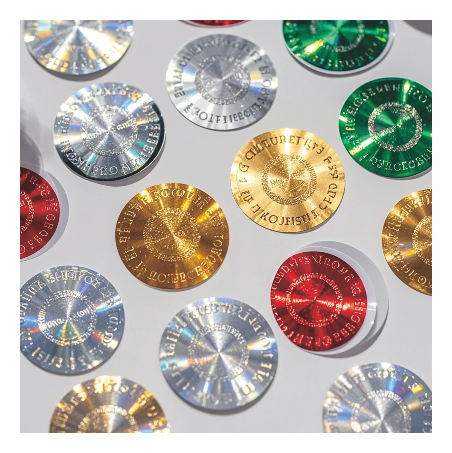

Professional Custom Made Logo Laser Hologram Security Sticker Self-Adhesive Hologram Label Triangle Shape Logo Sticker