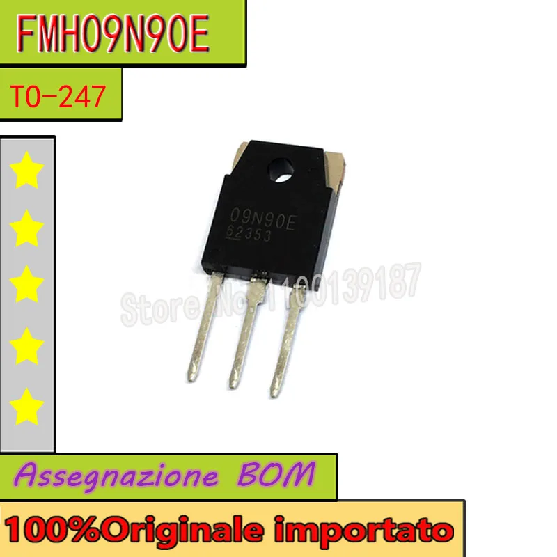 10pcs/lot   09N90E FMH09N90E  TO-247 MOS field effect transistor 9A 900V