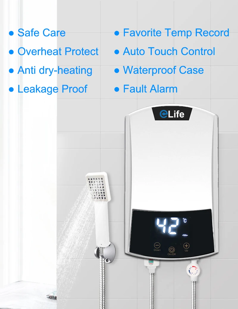 

Home Appliances Instant Electric Water Heater 5.5KW