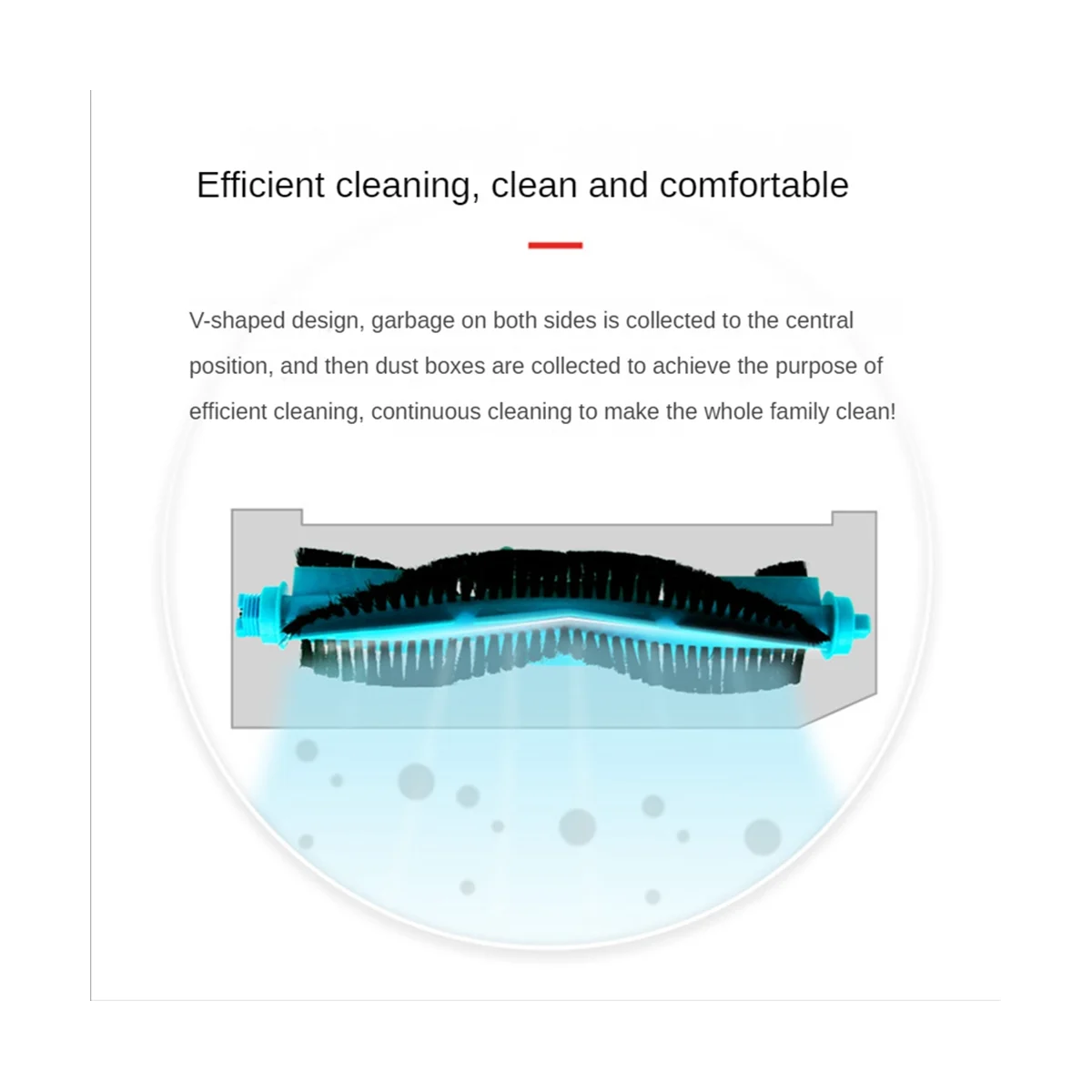 Adecuado para barrer y fregar Robot VXVC05-Accesorios de cepillo principal