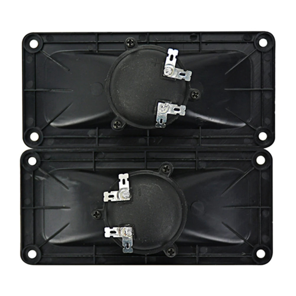 2 buah Speaker Tweeter piezoelektrik, Loudspeaker Tweeter 150W keramik bel persegi DIY Speaker Audio