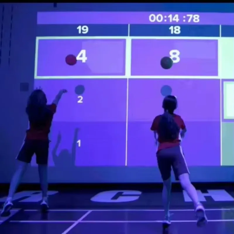 Multiplayer 3-in-1 Interactive Training Game AR Digital Wall Sports Game Omniball Game AR Sport Adults Kids Sport Equipment