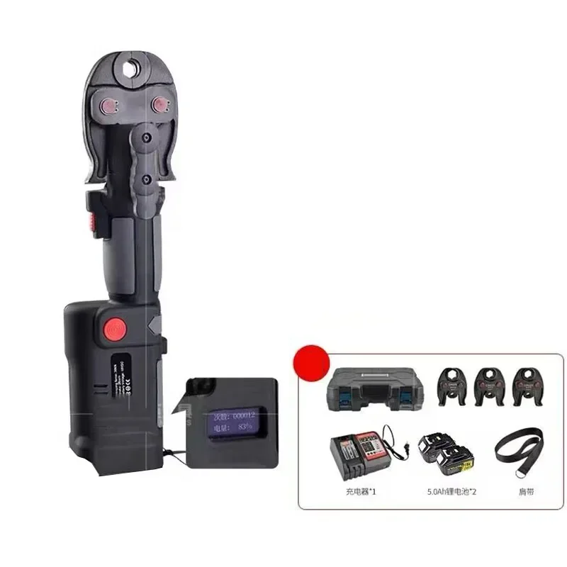 

Мини-инструмент для обжима аккумуляторных труб для систем воздуховодов Инструмент для обжима труб для медных фитингов и многослойных труб Pex