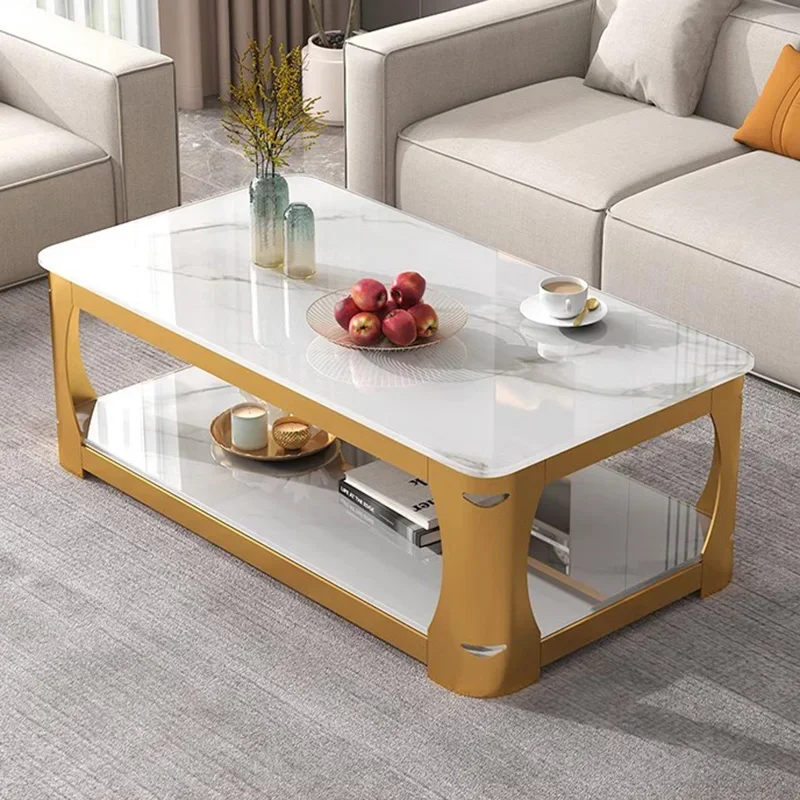 Simple Clear Coffee Table Cute Decoration Luxury Living Room Modern Designer Side Table Unique Couchtisch Postmodern Furniture