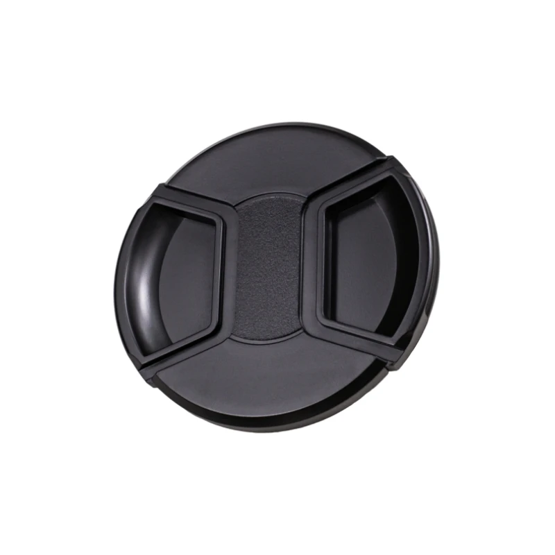 Camera Lens Cap Holder 37/39/40.5/43/46/49/52/55/58mm Center Pinch Snap-on Cap Cover Lens Cap Protective Lens for Camera