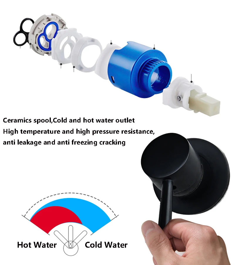 Imagem -05 - Torneira de Água do Banheiro com Gota em Forma de Plet Torneira Suspensa de Teto Todo o Lavatório de Cobre Comprimento Personalizável Quente e Frio