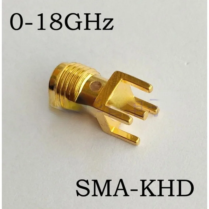 2PCs sma-khd RF connector PCB Printed board socket sma-ke RF connector high frequency antenna base