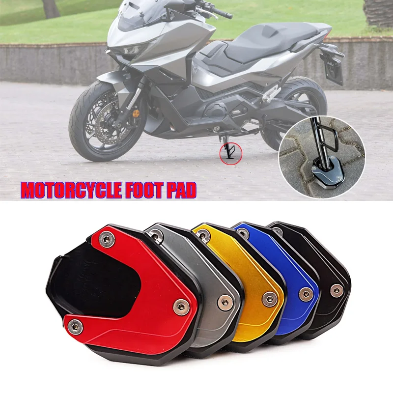 Motorcycle Accessories Side Stand Extension Kickstand Pad For Honda Forza750 Forza NSS 750 XADV X-ADV NC750X NC750 X 2021-2025