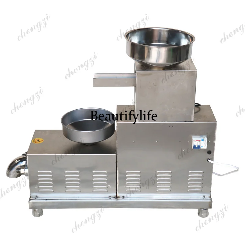 Oil Press Machine Rapeseed Sesame Peanut 25-30Kg per Hours Commercial Selling Edible Sunflower Seed Tea Seed Extraction