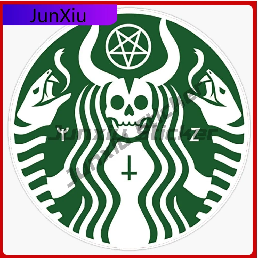 

Виниловая наклейка «Сатана-пряк», водостойкая наклейка, автомобиль, ноутбук, стена, окно, бампер, приключенческие наклейки на мотоцикл, украшение, Scratch-pro