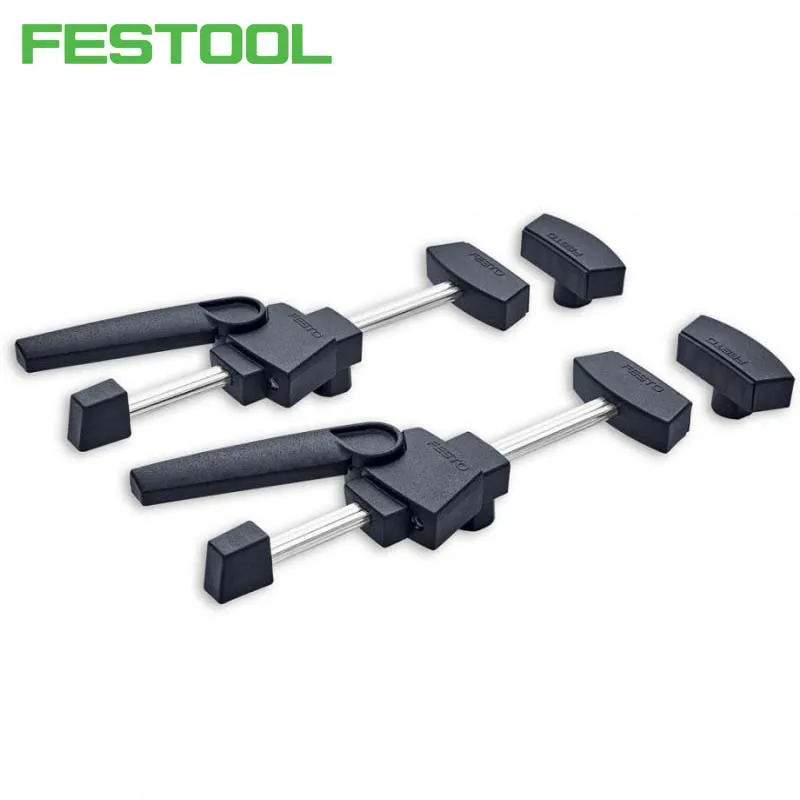 FESTOOL 488030 Fixed Clamps MFT-SP Clamping ElemenTS 2-Pack for MFT 3 and MW 1000 Mobile Workshop