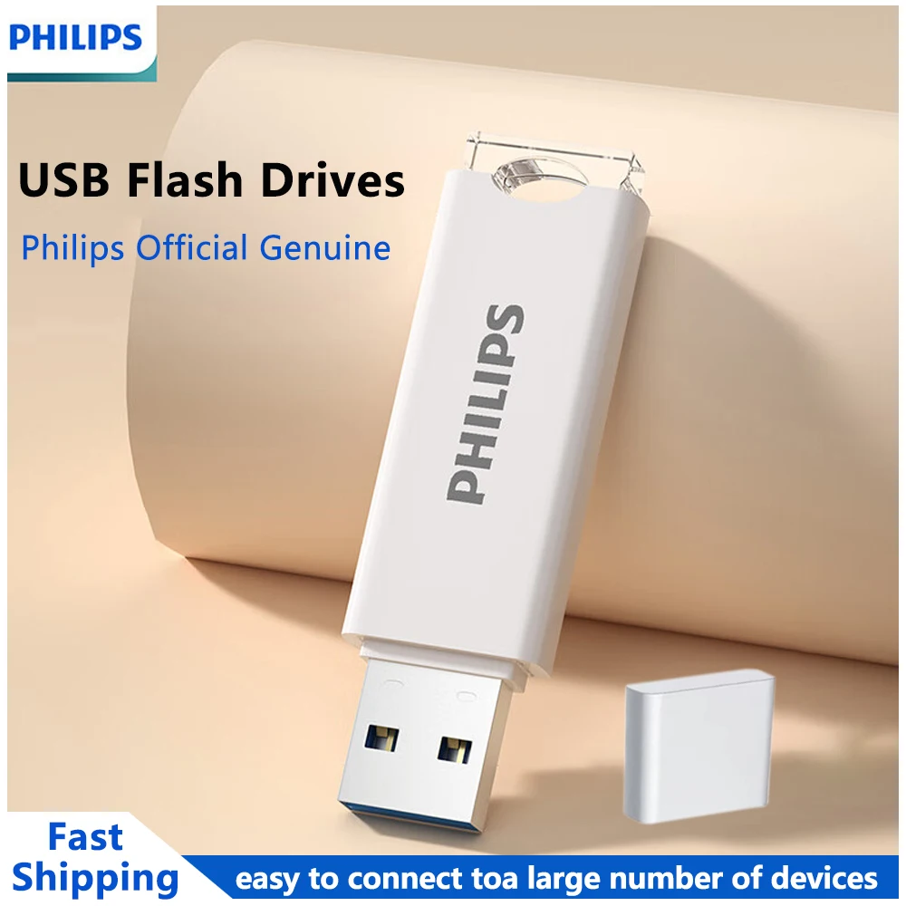 필립스 USB2.0 플래시 드라이브 128G 64G 32G 16G 펜 드라이브 초고속 USB 플래시 드라이브 메모리 스틱 펜 드라이브 PC, 데스크탑용