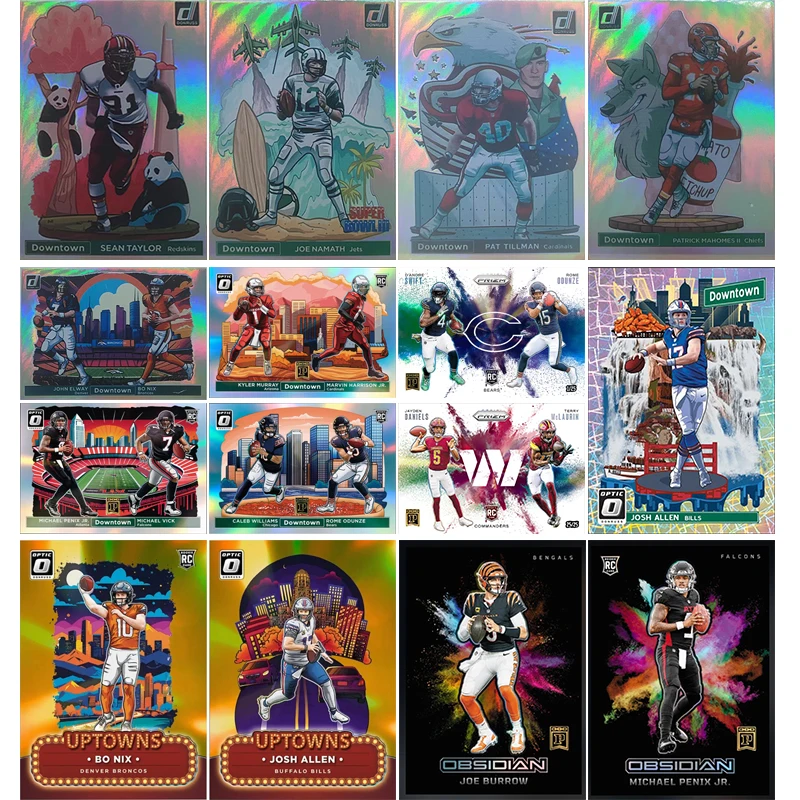 

Panini DIY Downtown UPTOWNS Best of the NBA Color Blast Джош Аллен Джо Берро Футбольные звездные карты Коллекционная карта Подарочная коллекция