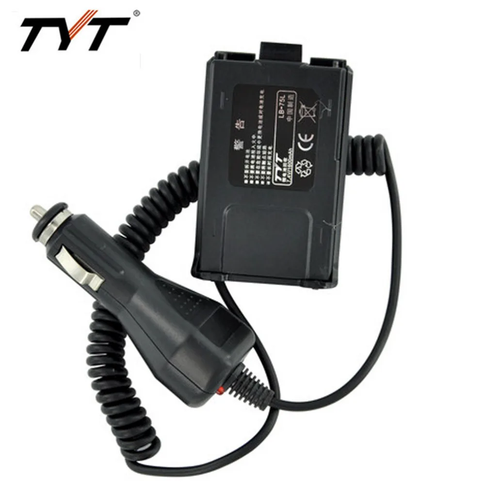 Original TYT Battery Eliminator DC12V for TH-F8 F8D UVF9D F9 Ham Radio Power Supply  Pack Car Charger Cable