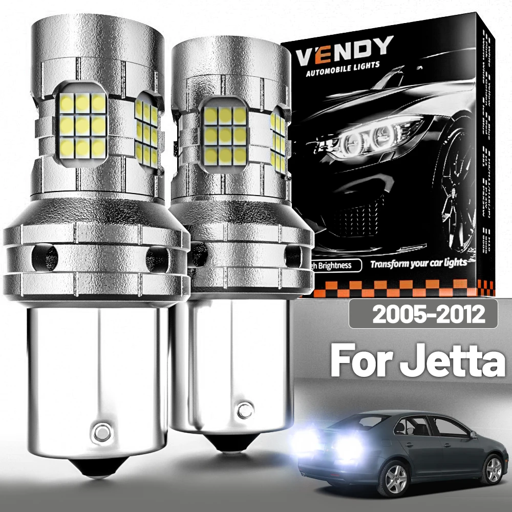 

2 шт. светодиодный фонарь заднего хода для VW Volkswagen Jetta 2005-2012, резервная лампа 2006 2007 2008 2009 2010 2011 Canbus, аксессуары