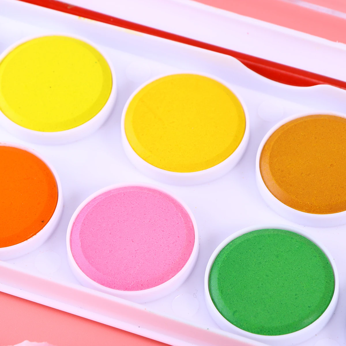

Watercolor Paint Set 12 Colors Watercolor Pan Kit Watercolor Artist Set For Kids Students Beginners Creative Supplies