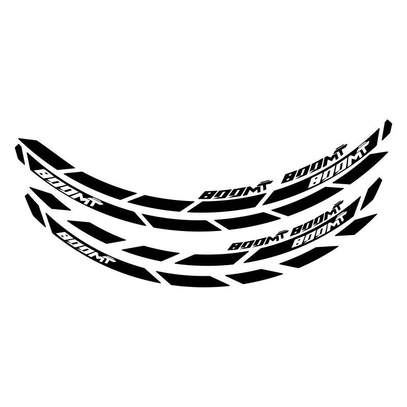 Used For CFMOTO 800MT Safety Reflective Wheel Hub Sticker Kits Of Bike Accessories Rim Decoration Protection Refit Decals