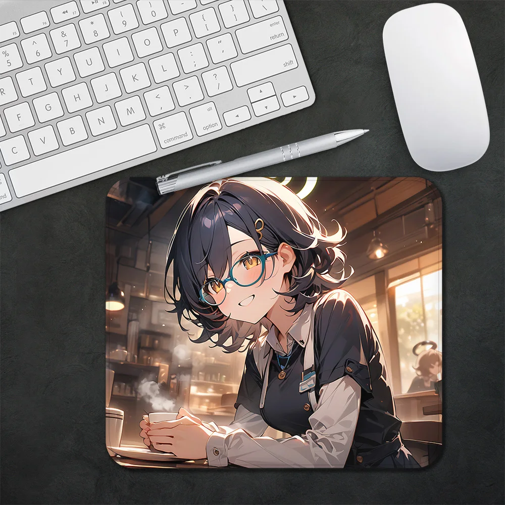 Kagami Chihiro Blue Archive Gaming Mouse Pad XS Small Mousepad For PC Gamer Desktop Decoration Office Mouse Mat Deskmat Rug