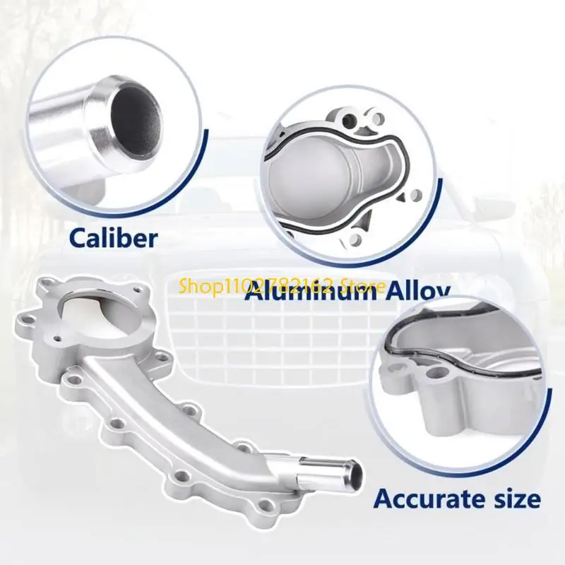 

547B Engine Coolant Water Outlet Tube for 11-20 300 2013-20 1500 3.6L Car Thermostat Housing Water Outlet