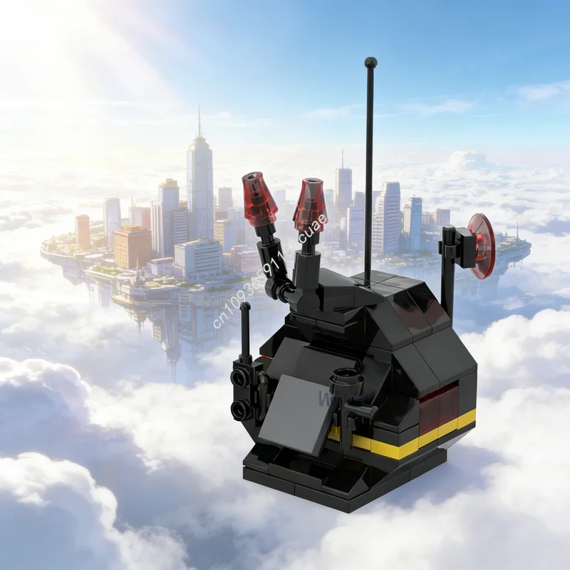 

103pcs MOC Blacktron Science Station Addon Space I Model Building Blocks Architecture Christmas Gifts Toys Education Brick Kids