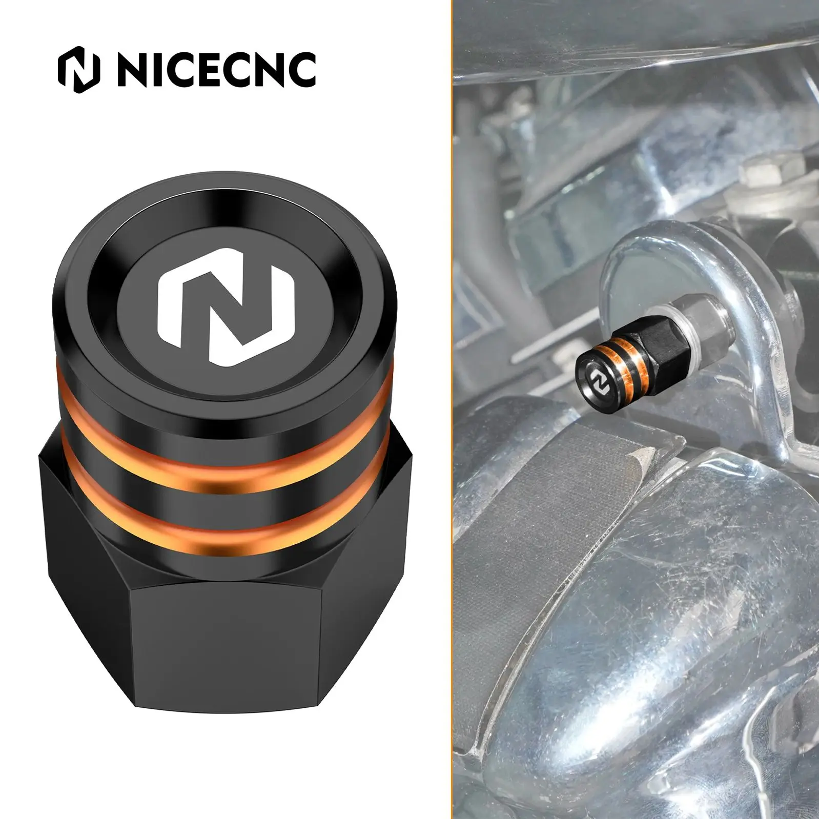 

For 2017-2024 Harley Road King/Special Acorn Locknut Horn Cover Nut for Harley RG Road Glide Street Glide/Special 2017-2023