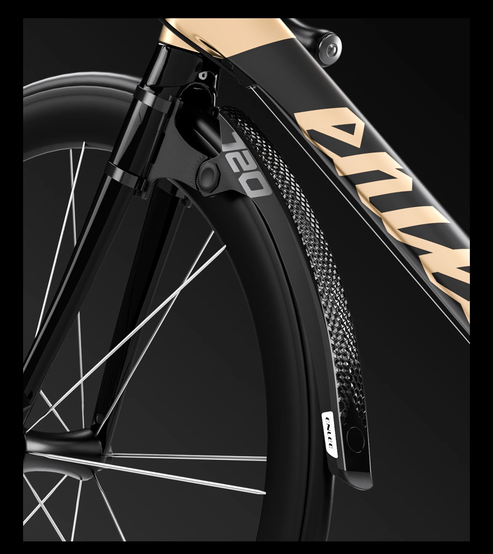 ENLEE Rennrad Kotflügel Melone Auto Kies Fahrrad Schnelle Entfernung Und Erweiterte Getriebe Regen Bord Kann Angepasst Werden 700C Schlamm Entfernung – Detail 21