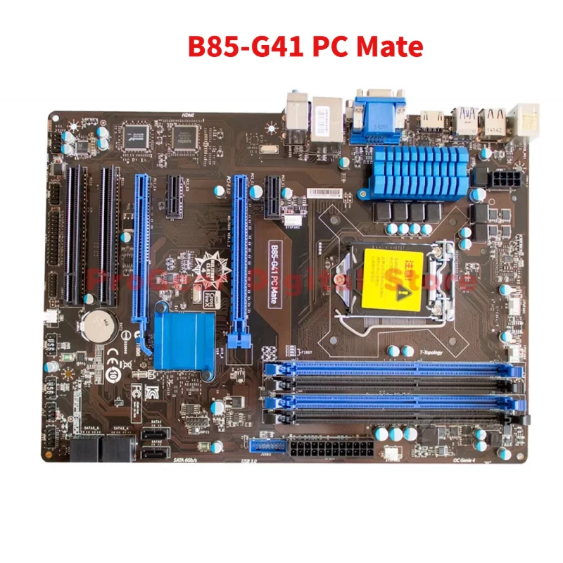 

Материнская плата MSI B85-G41 PC Mate LGA1150 B85 ATX DDR3 с SATA3, USB3.0, HDMI
