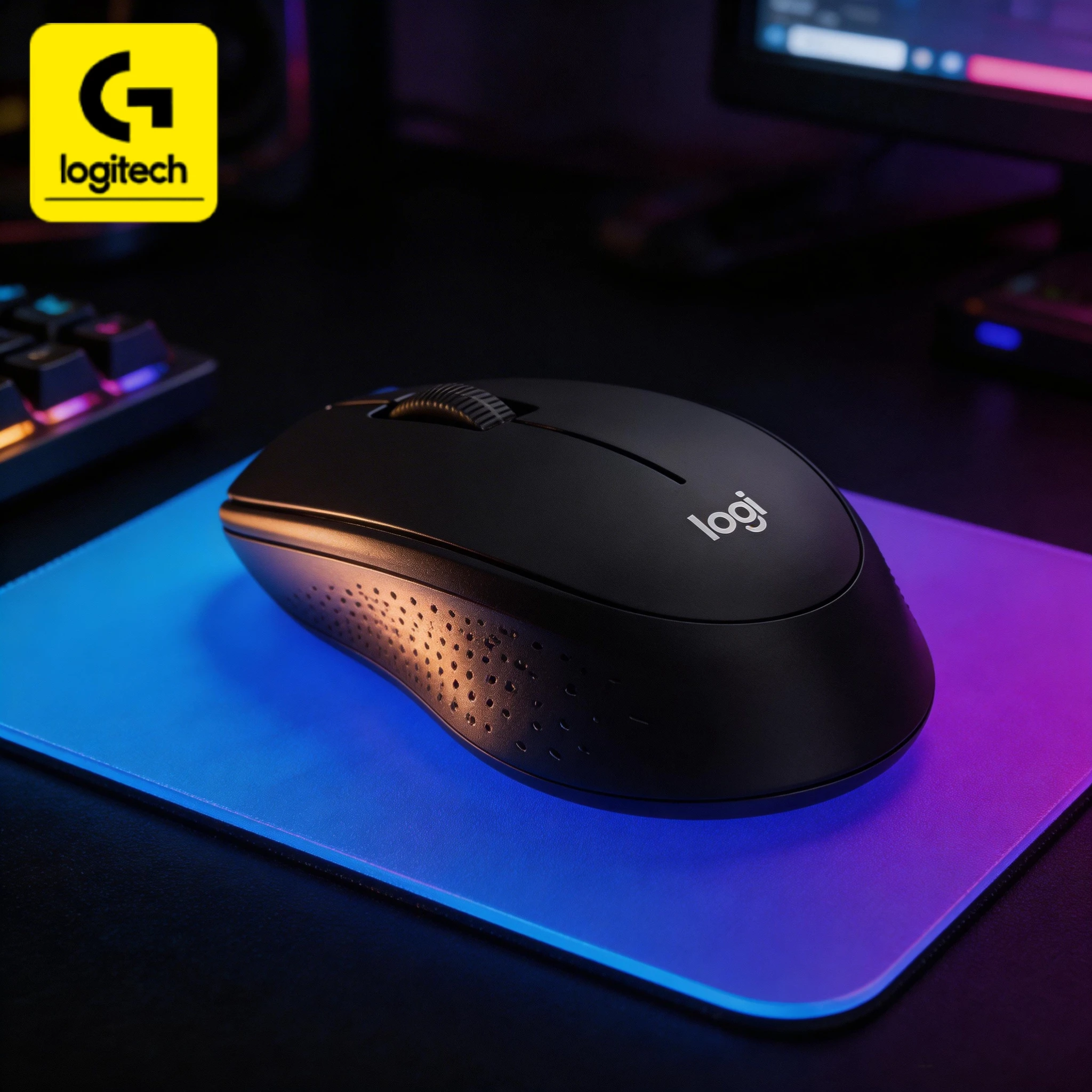 

Беспроводная портативная мышь Logitech M280, USB, подключение по принципу "plug-and-play", легко подключается к нескольким устройствам.