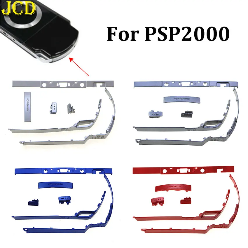 

JCD Plastic Button Frame On/ OFF Power button Strip For Sony PSP 2000 PSP2000 Housing Shell Plastic Frame Red/Blue/Gray/Silver