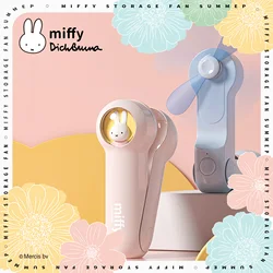 MIFFY-Mini ventilador pequeno silencioso dobrável, Mesa elétrica portátil USB, Carregamento doméstico multifuncional, Energia multifuncional