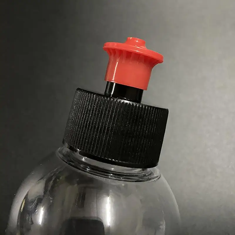 【MO】Tapas de 28mm para botellas de cera para coche/abrillantador de neumáticos, dispensador de líquido portátil, herramientas de detallado, tapa de botella dispensadora