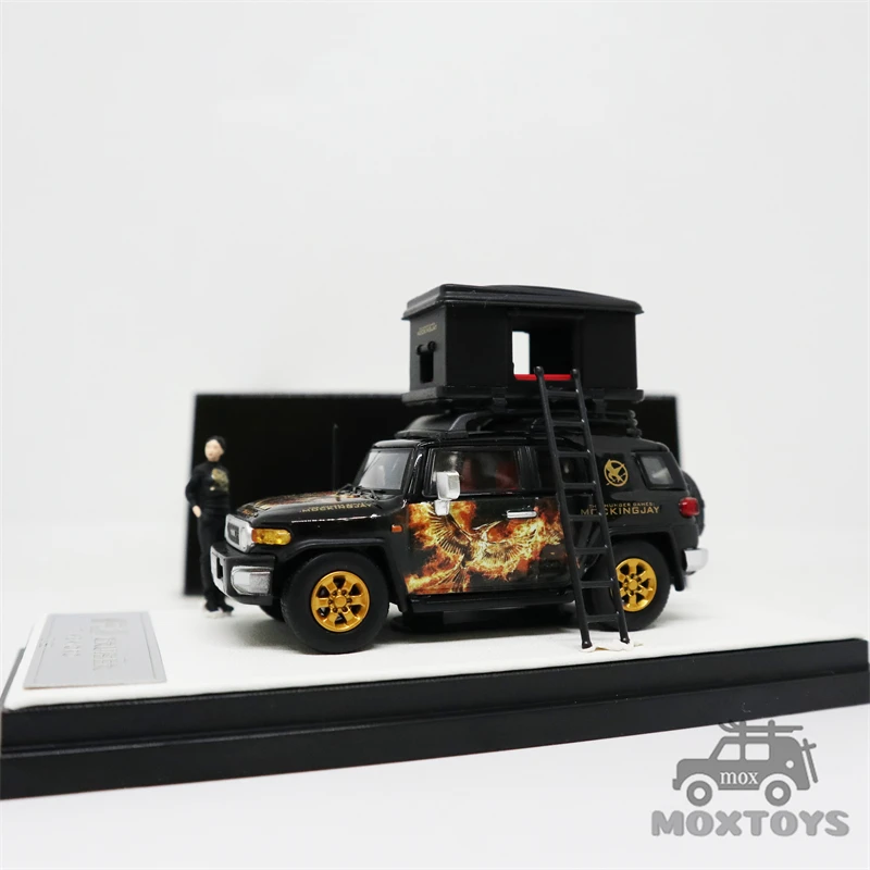 TimeMicro 1:64  FJ The Hunger Games Mockingjay Painting Diecast Model Car