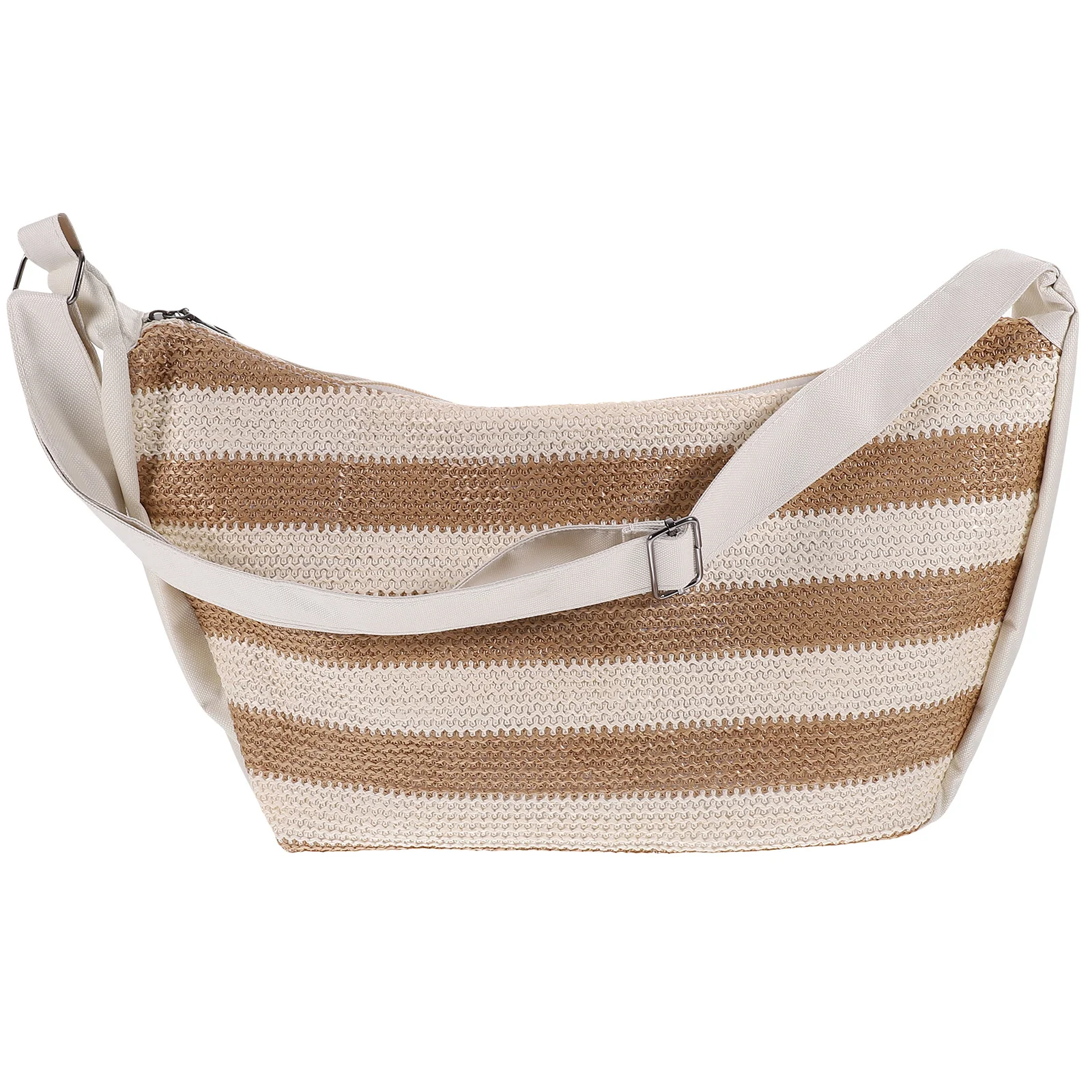

Straw Woven Handbag Large Capacity Summer Casual Shoulder Crossbody Bag Black Tote Sling Beach Mini Tote Mexican