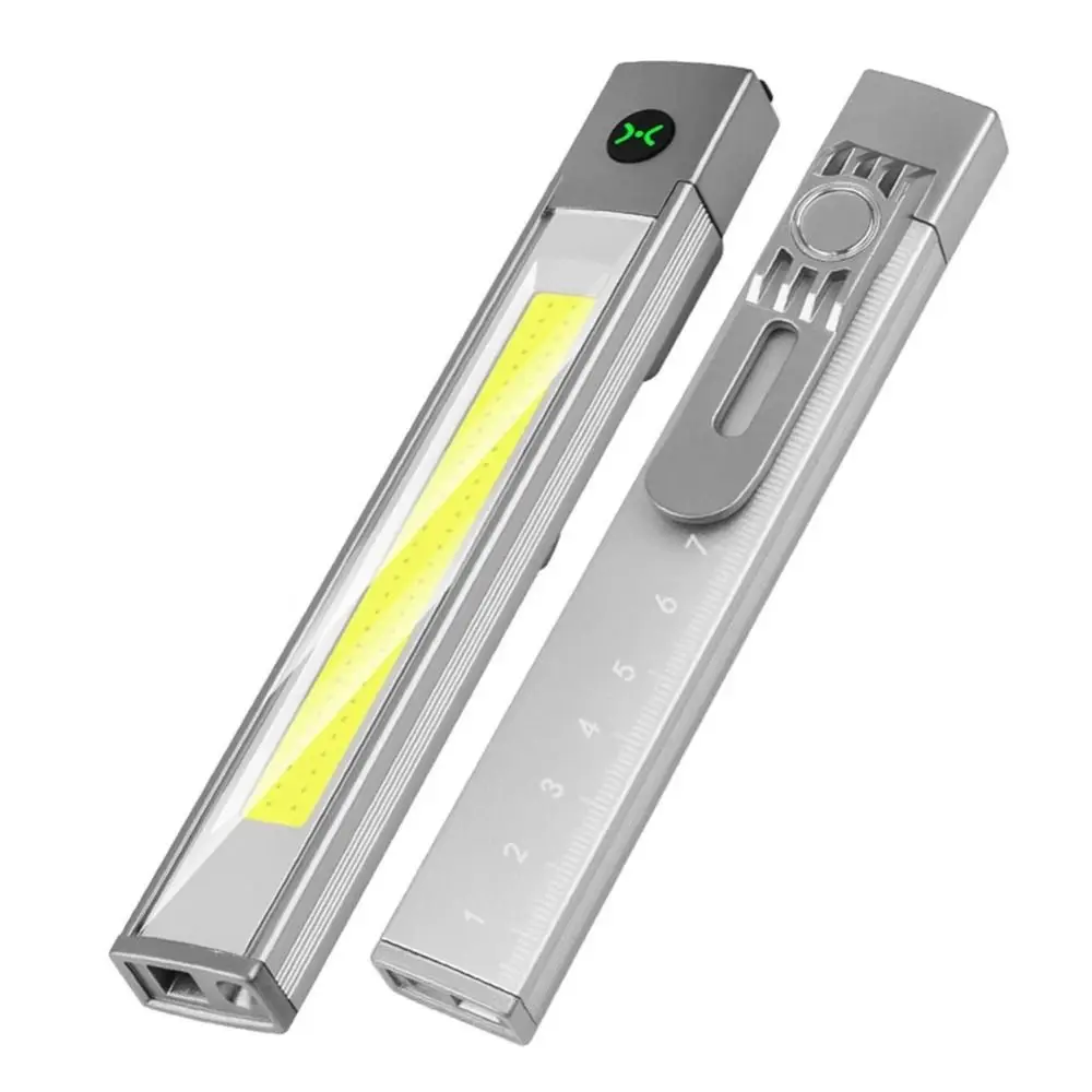 Torcia a LED da 200LM super luminosa con magnete Luce di ispezione del lavoro Mini torcia multifunzione impermeabile Illuminazione di emergenza